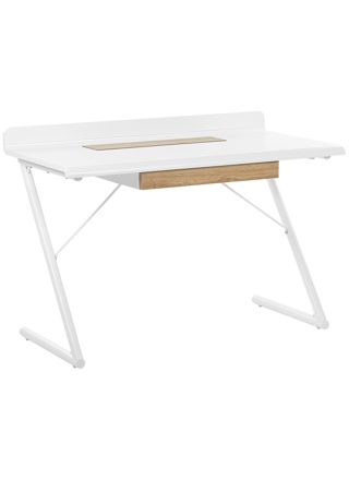 Työpöytä FOCUS Valkoinen 120 cm 60 cm säilytystila
