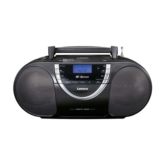 Radio DAB+/FM Boombox CD-soittimella ja Bluetoothilla Kannettava