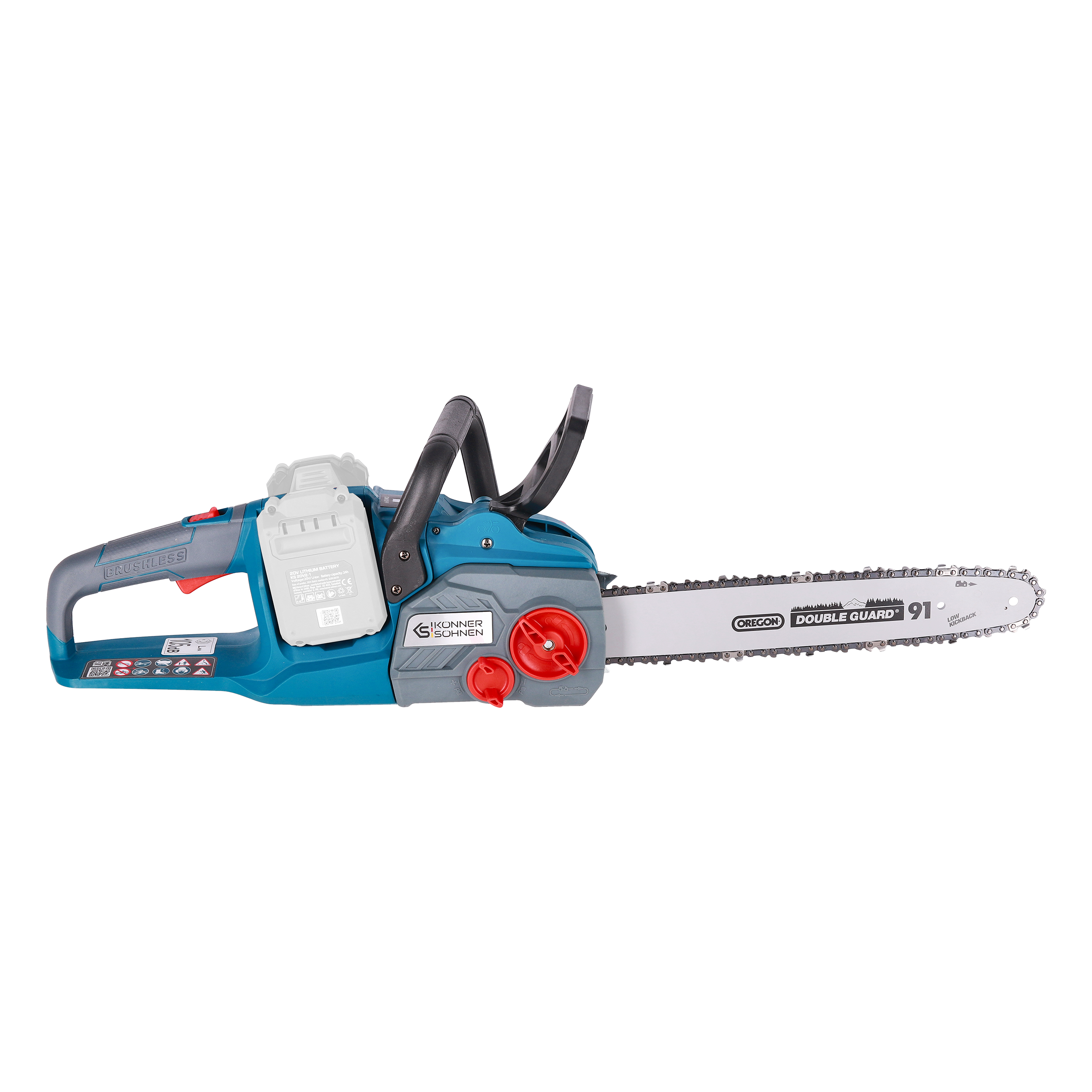 Akkukäyttöinen moottorisaha KS CS40V-16