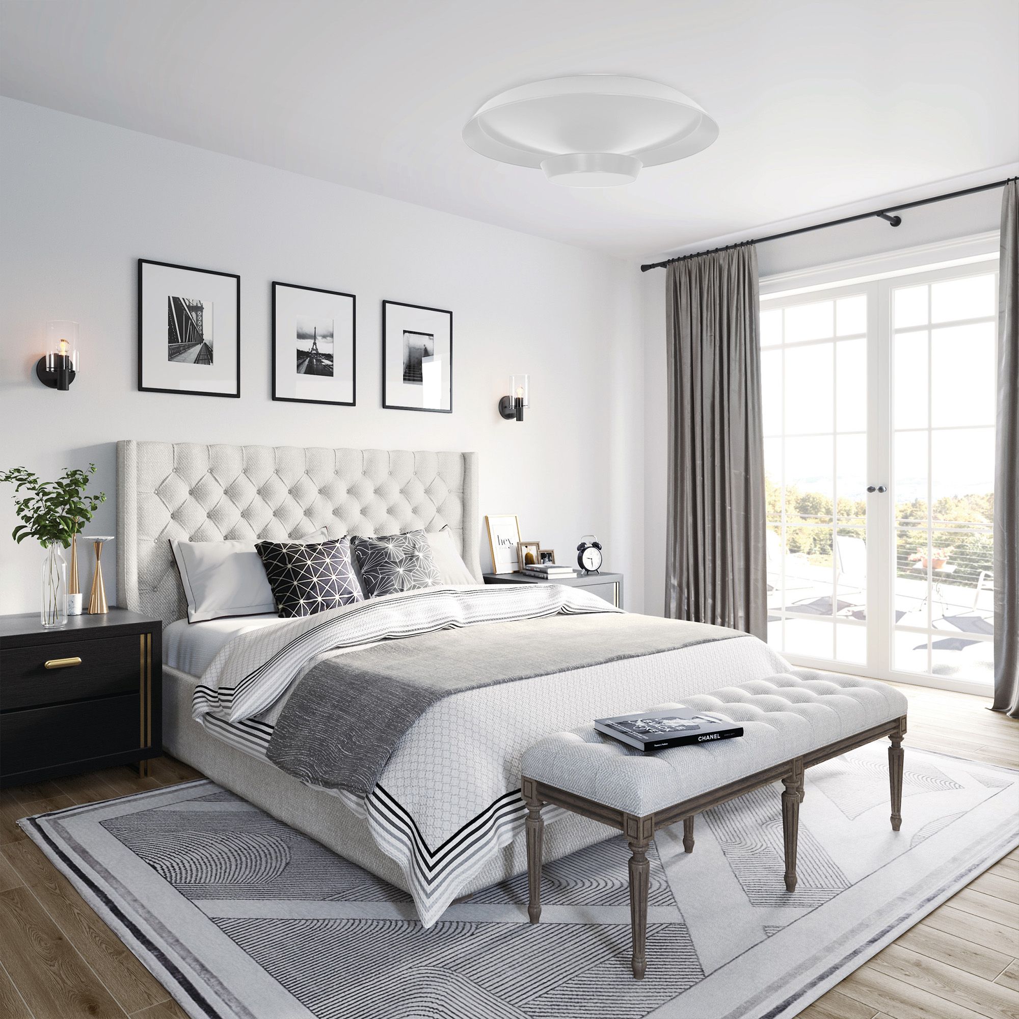 TOOLIGHT kattovalaisin LED APP1459 valkoinen, 40x40x40cm