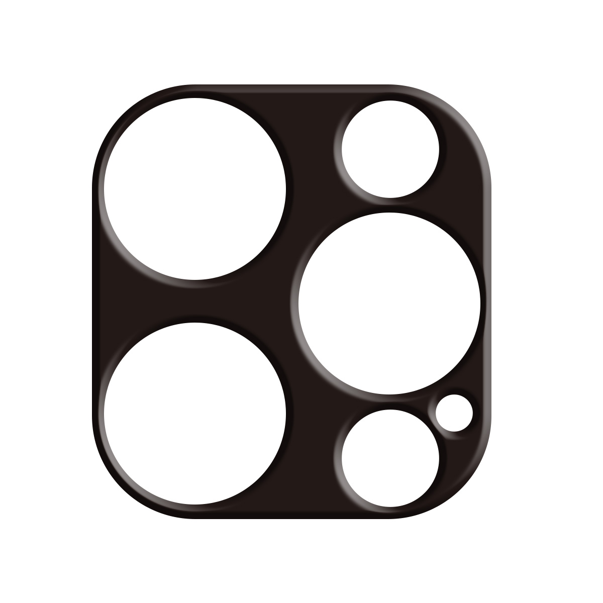 Kameran Suoja Apple iPhone 12 Pro Karkaistua Lasia Premium 3D