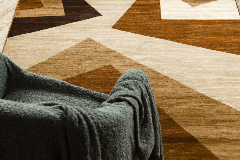 Royal Matto G2095 Geometrinen - beige / ruskea 200x290 cm