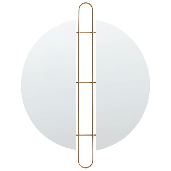 Seinäpeili ATTIN 52 cm 65 cm Kulta
