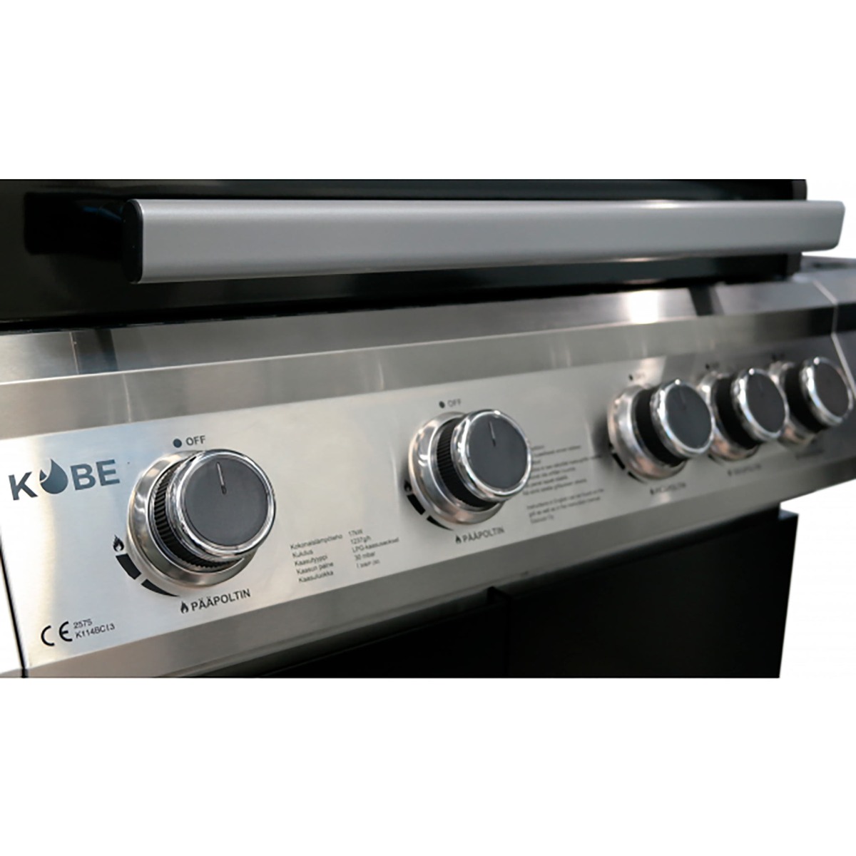 KOBE Kaasugrilli STYLE BLACK 2023 4+1