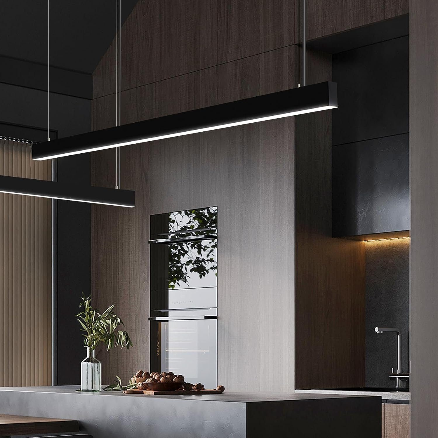 NETTLIFE Kattotuuletin valaistuksella/kaukosäätimellä, himmennettävä, 6 valoa