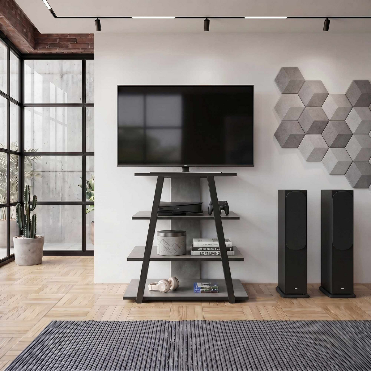 Norda Design TV-taso Lyno 40.6 x 70.4 x 80 cm