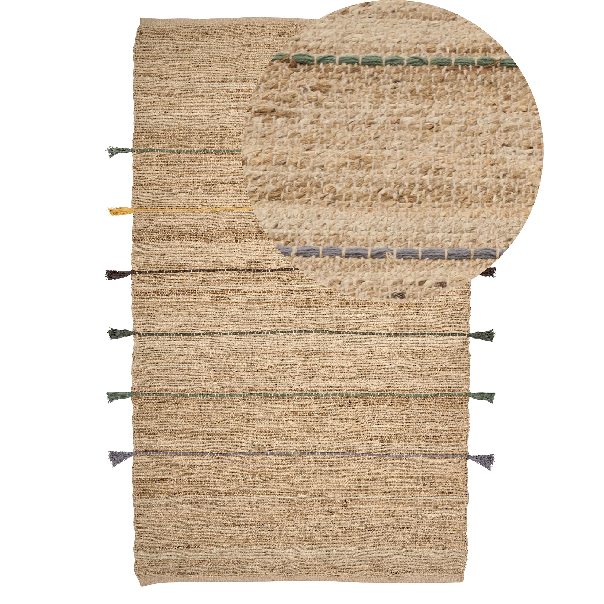 Matto RAUTA Beige 140 x 200 cm juutti