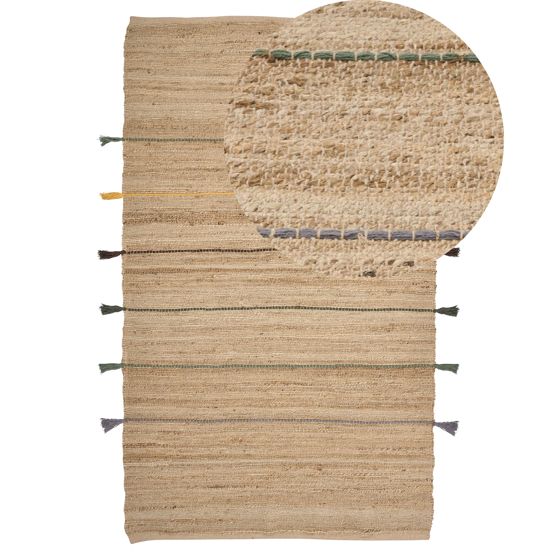 Matto RAUTA Beige 140 x 200 cm juutti