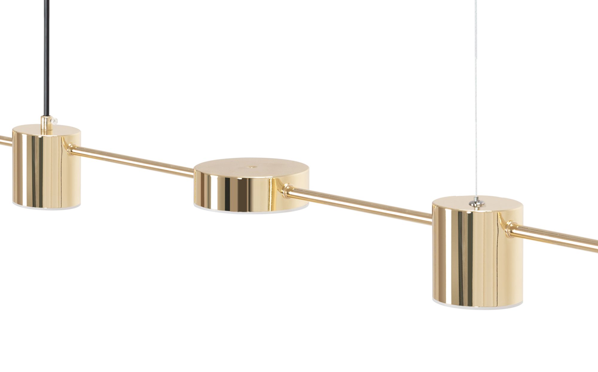 TOOLIGHT riippuva kattovalaisin LED APP929-5CP kulta, 115x10x7, 5cm
