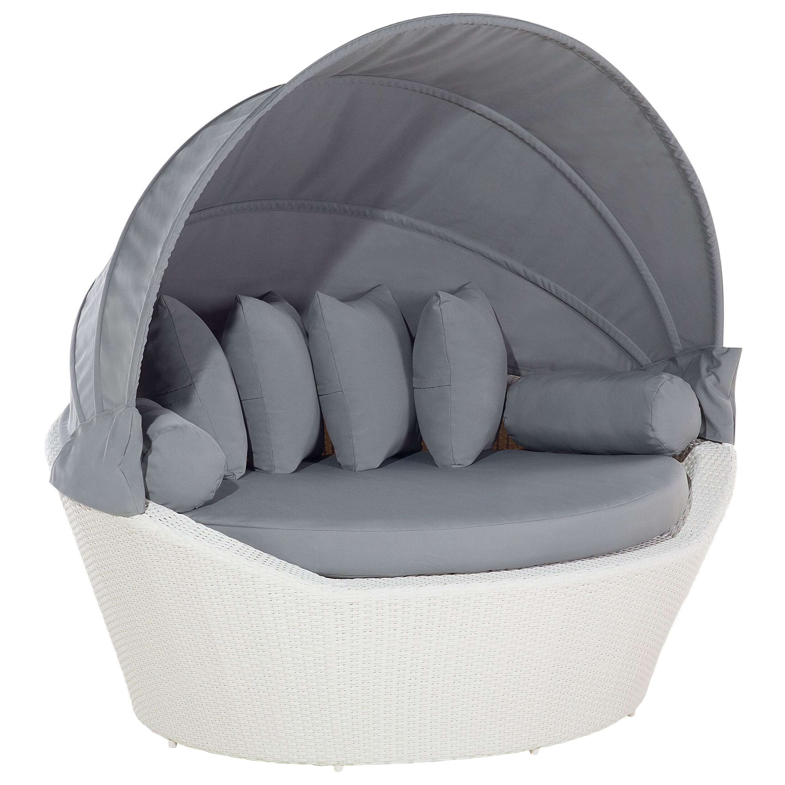 Aurinkovuode SYLT polyrottinki Valkoinen