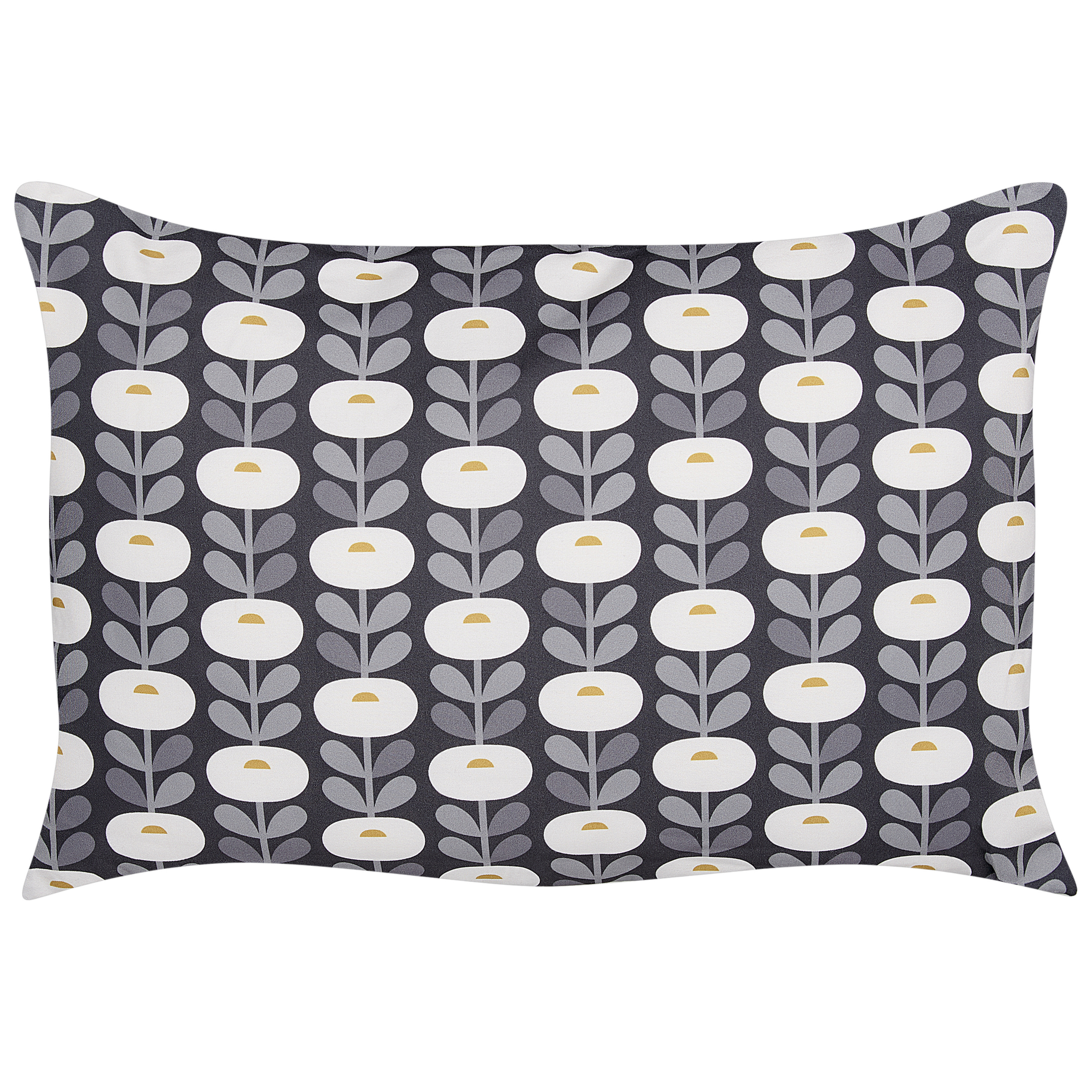 Ulkotyynysetti 2 kpl VALSORDA Geometrinen kuvio 40 x 60 cm Harmaa