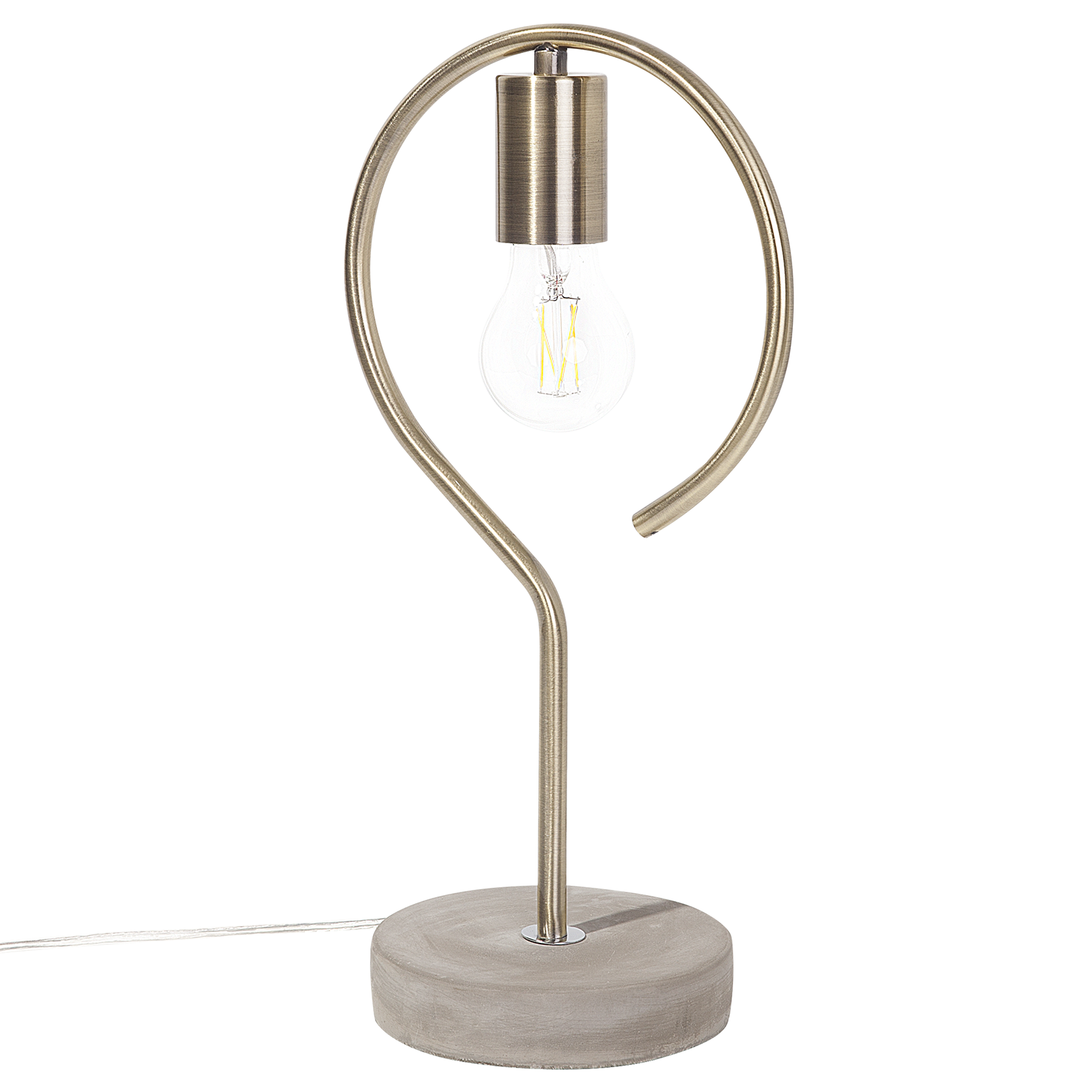 Pöytävalaisin JUCAR metalli Messinki