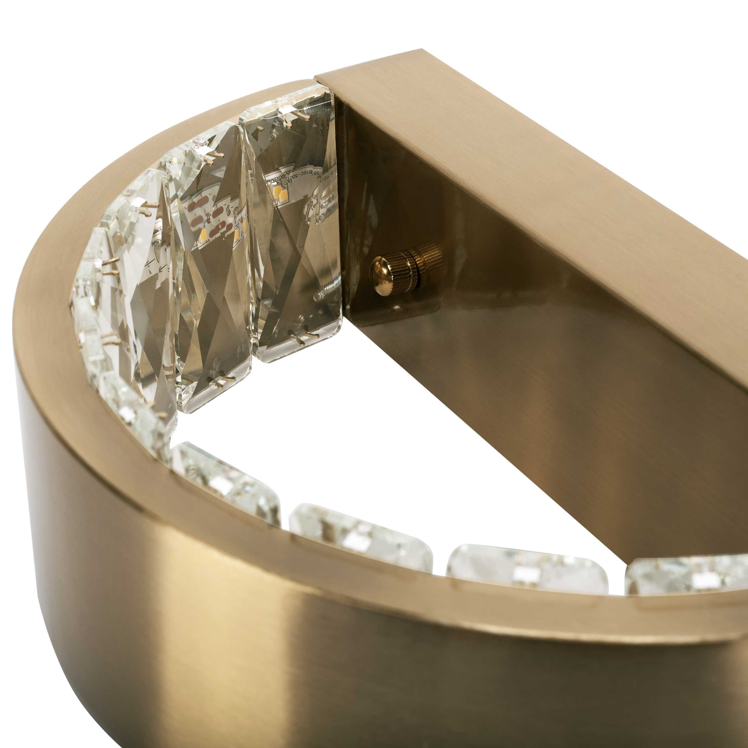 TOOLIGHT seinävalaisin APP1509-W kulta, 25x16x7cm