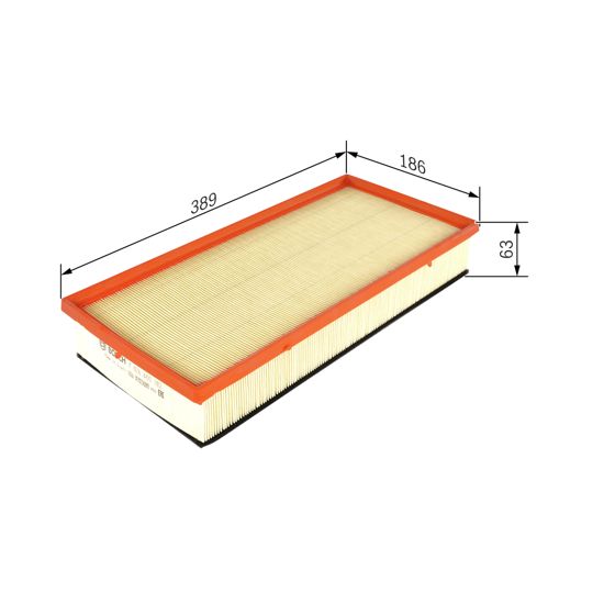 Bosch Ilmansuodatin F026400182