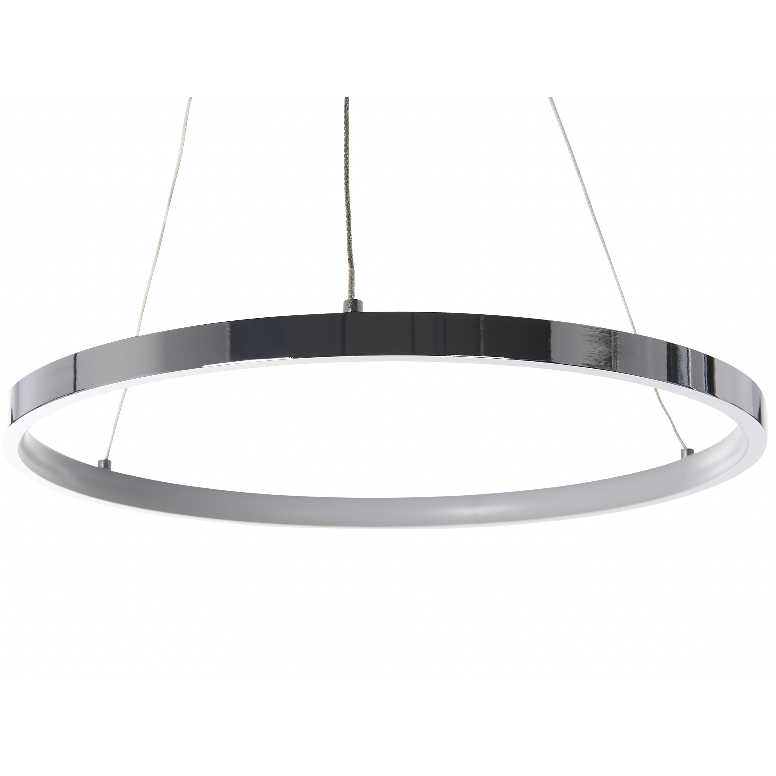 LED-riippuvalaisin JORDAN Metalli Hopea