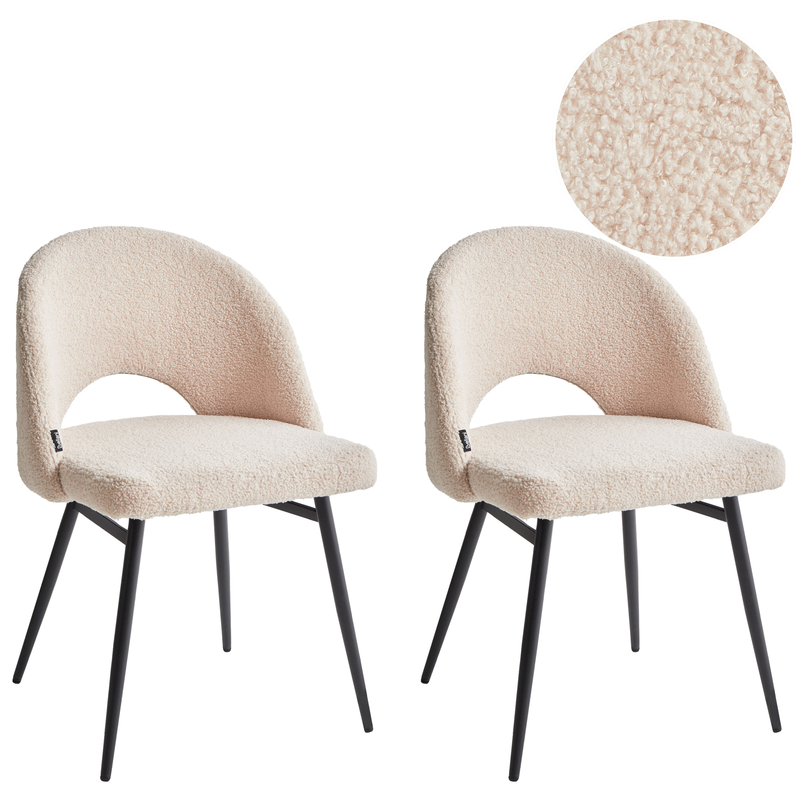 Ruokatuolisetti 2 kpl ONAGA Buklee Beige