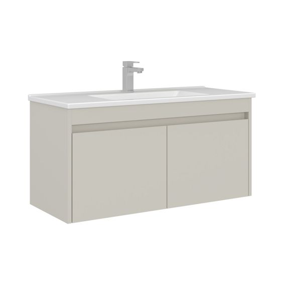 Norda Design Kylpyhuonekaappi altaalla Arno 100 Ovi 45 x 100 x 52 cm