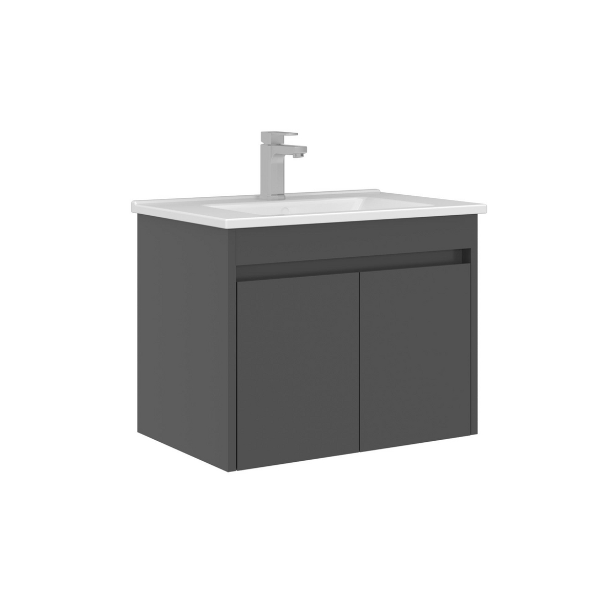 Norda Design Kylpyhuonekaappi altaalla Arno 65 Laatikko 45 x 65 x 52 cm