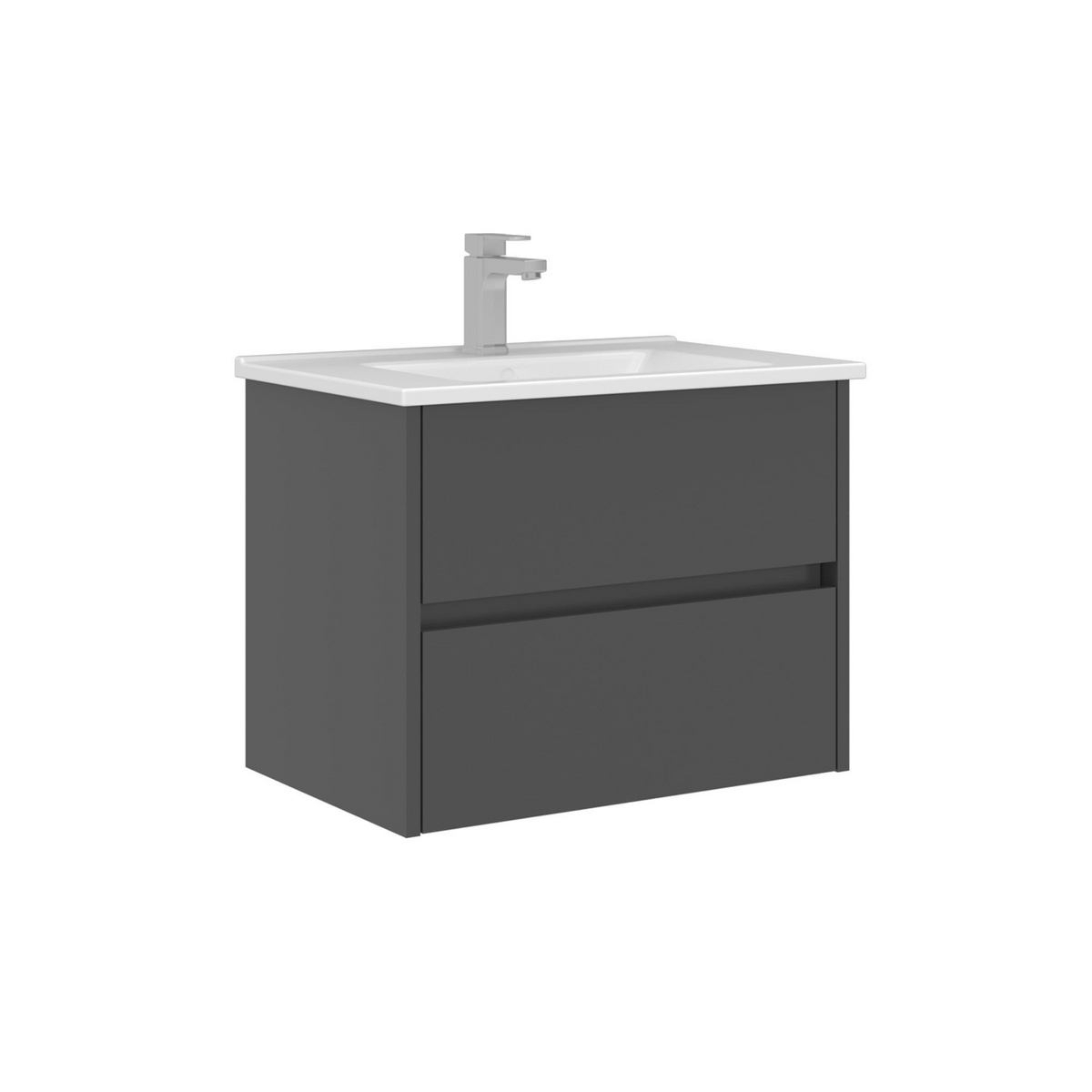 Norda Design Kylpyhuonekaappi altaalla Arno 65 Laatikko 45 x 65 x 52 cm
