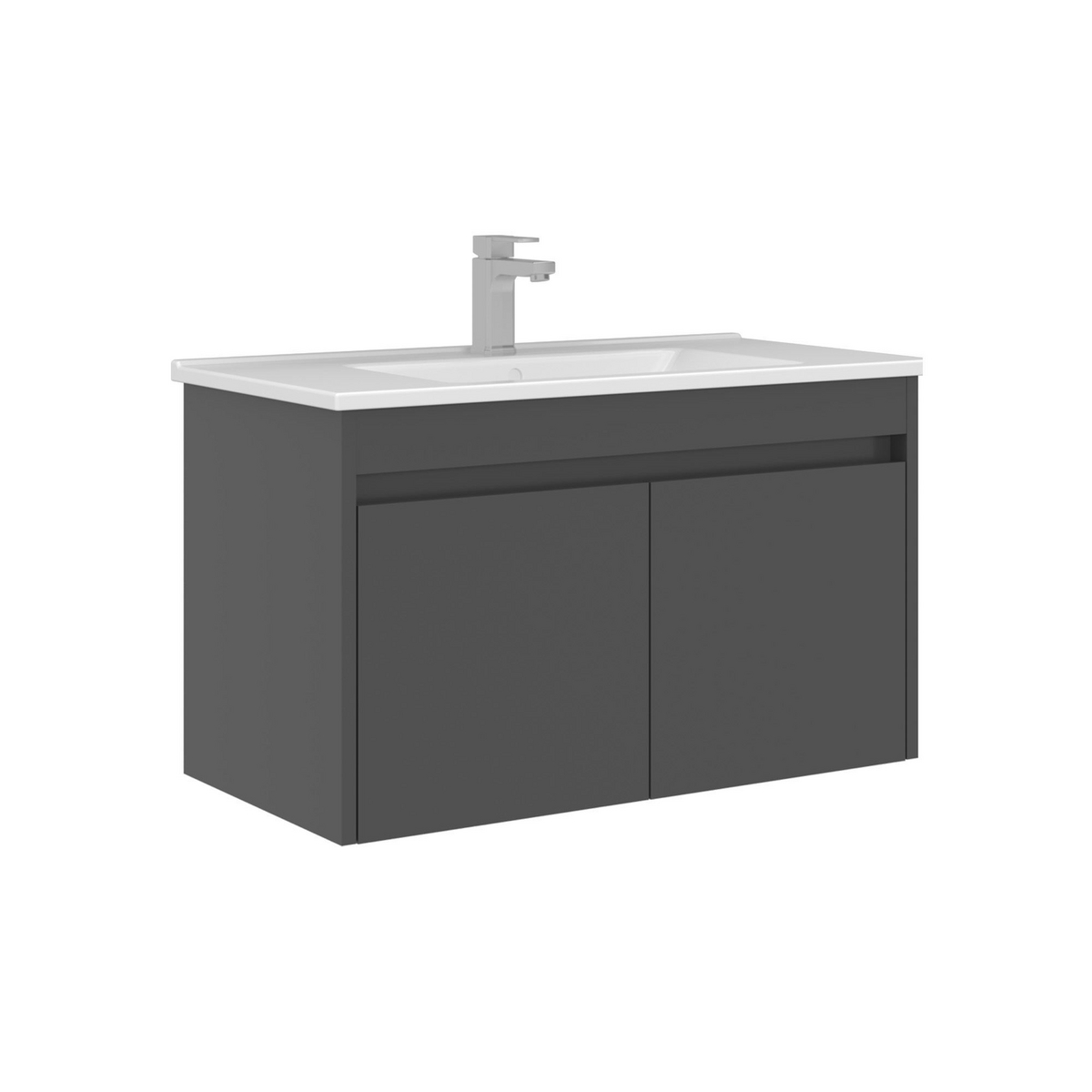 Norda Design Kylpyhuonekaappi altaalla Arno 85 Ovi 45 x 85 x 52 cm