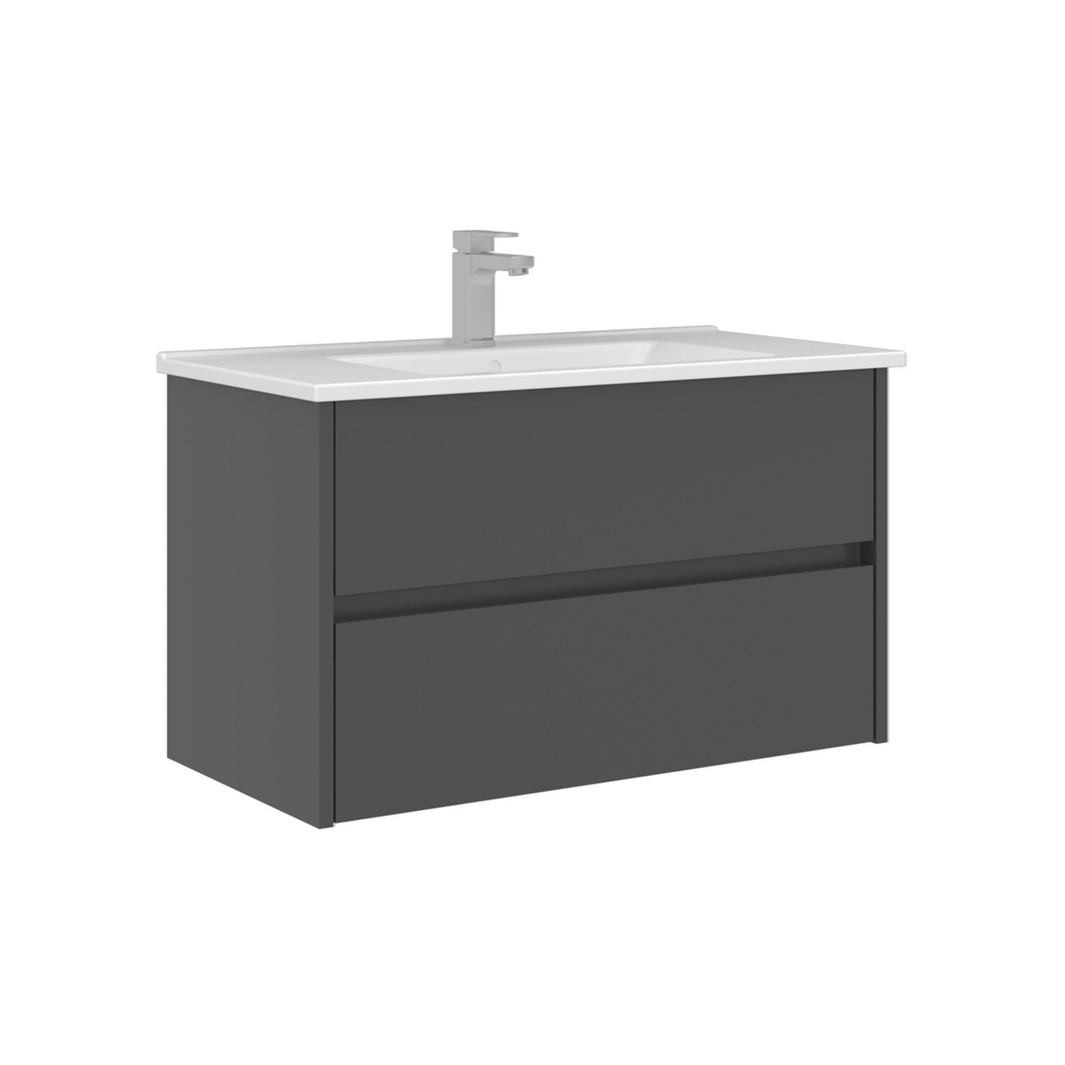 Norda Design Kylpyhuonekaappi altaalla Arno 85 Laatikko 45 x 85 x 52 cm