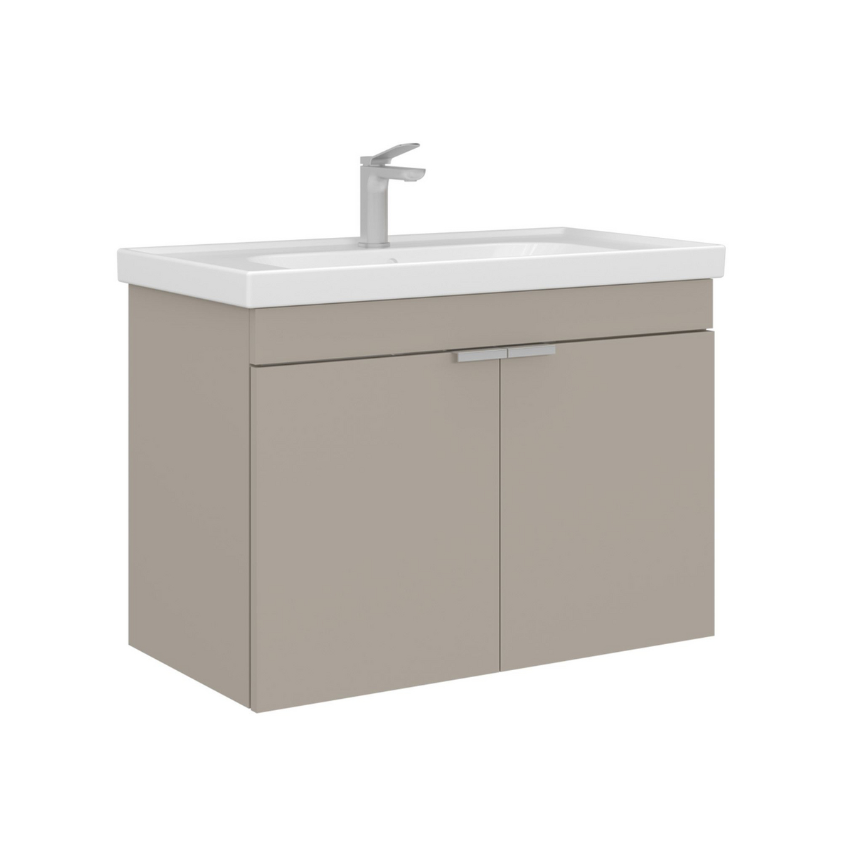 Norda Design Kylpyhuonekaappi altaalla Desna 80 45 x 80 x 58 cm