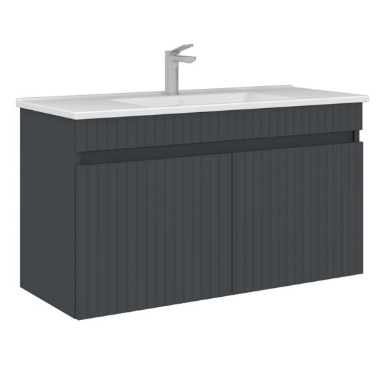 Norda Design Kylpyhuonekaappi altaalla Tivoli 100 45 x 100 x 57 cm