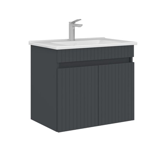 Norda Design Kylpyhuonekaappi altaalla Tivoli 65 45 x 65 x 57 cm