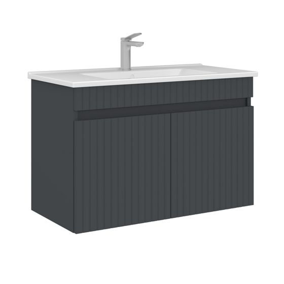 Norda Design Kylpyhuonekaappi altaalla Tivoli 85 45 x 85 x 57 cm