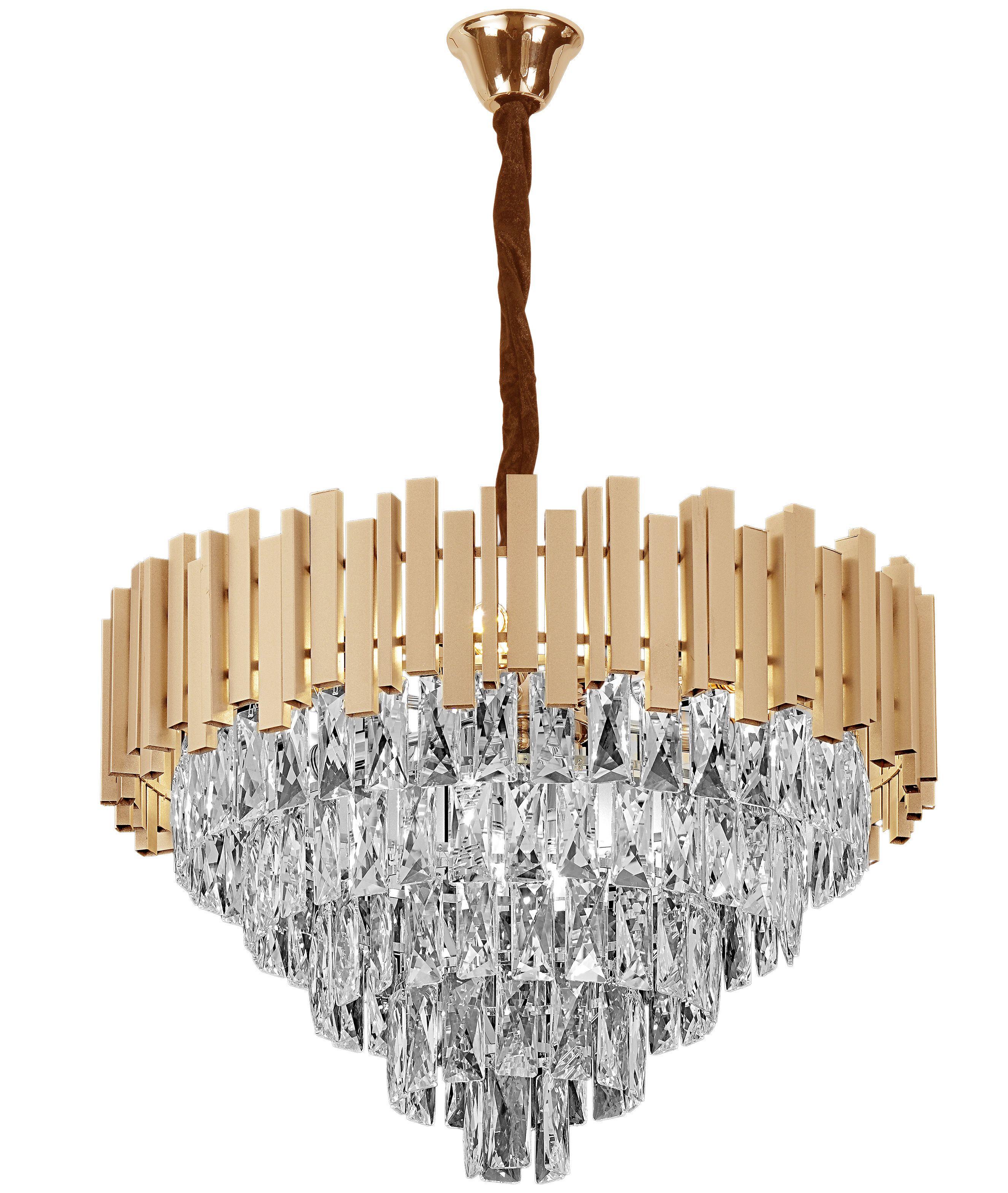 TOOLIGHT riippuva kattovalaisin G050-CP kulta, 79x46x34cm