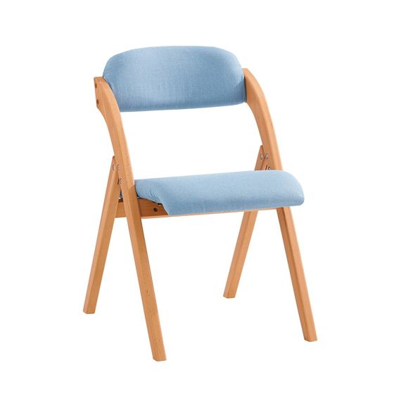 SoBuy Taittotuoli umpipuusta kestävä laadukas ergonominen kevyt FST92-BL