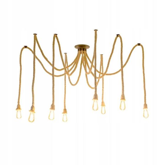 TOOLIGHT riippuva kattovalaisin APP681-8CP musta, 150x20x150cm