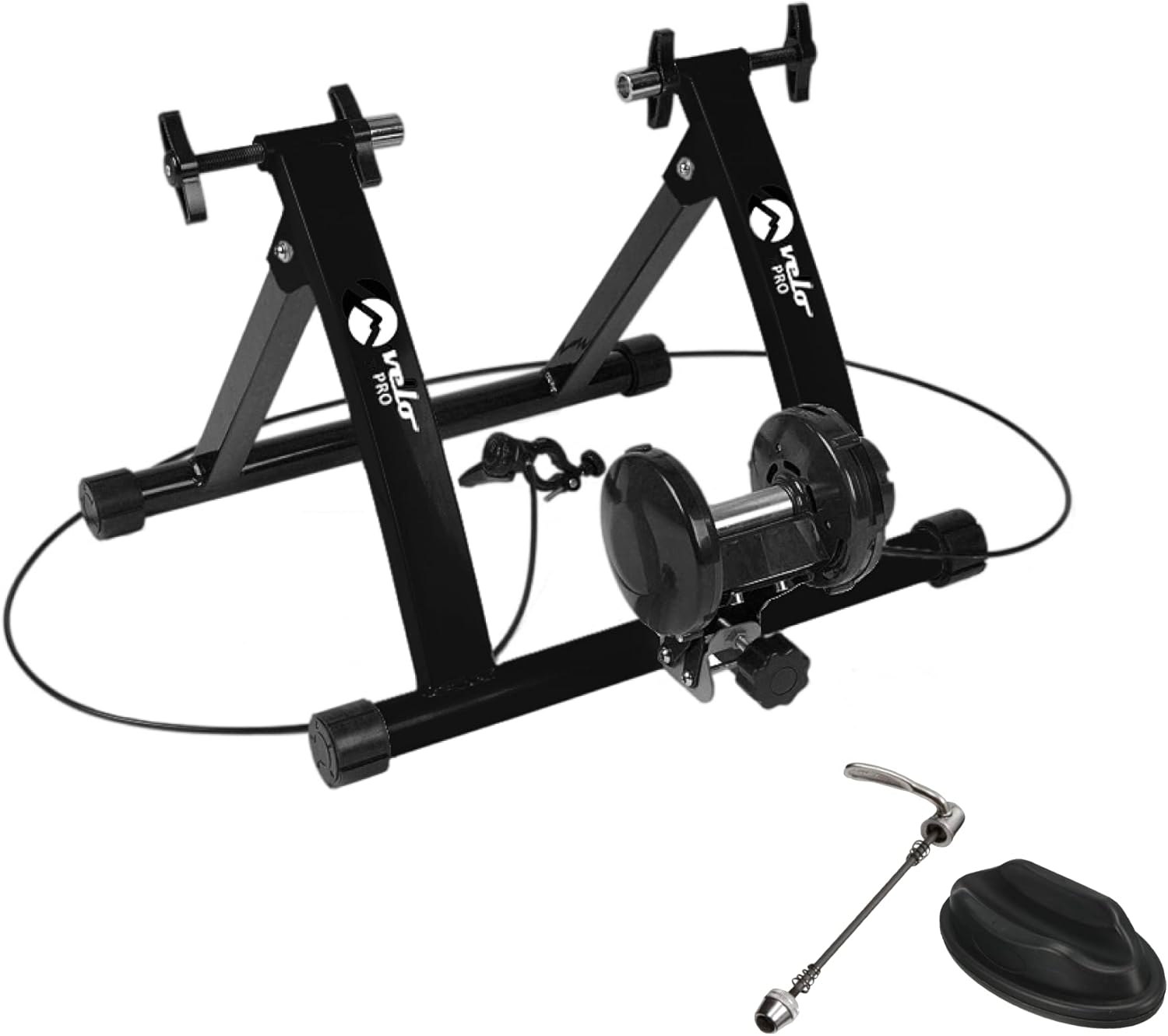Turbo Trainer säädettävä vastus magneettinen sisäpyörä maantiepyörä maastopyörät musta