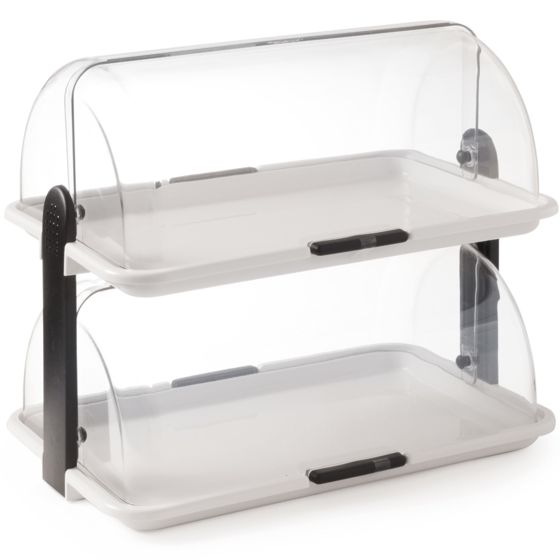 Buffet-vitriinikaappi kaksoisrullakannella 380 x 260 x 355 mm - Hendi 871768