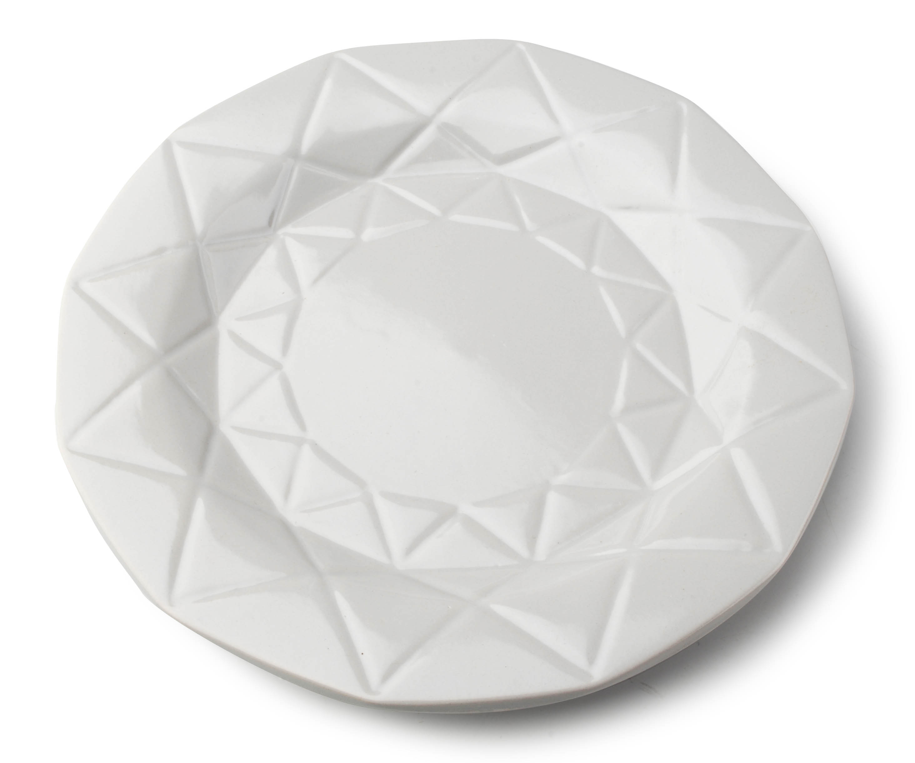 Lautanen keramiikka Affek Design Adel 24 cm harmaa 1 kpl