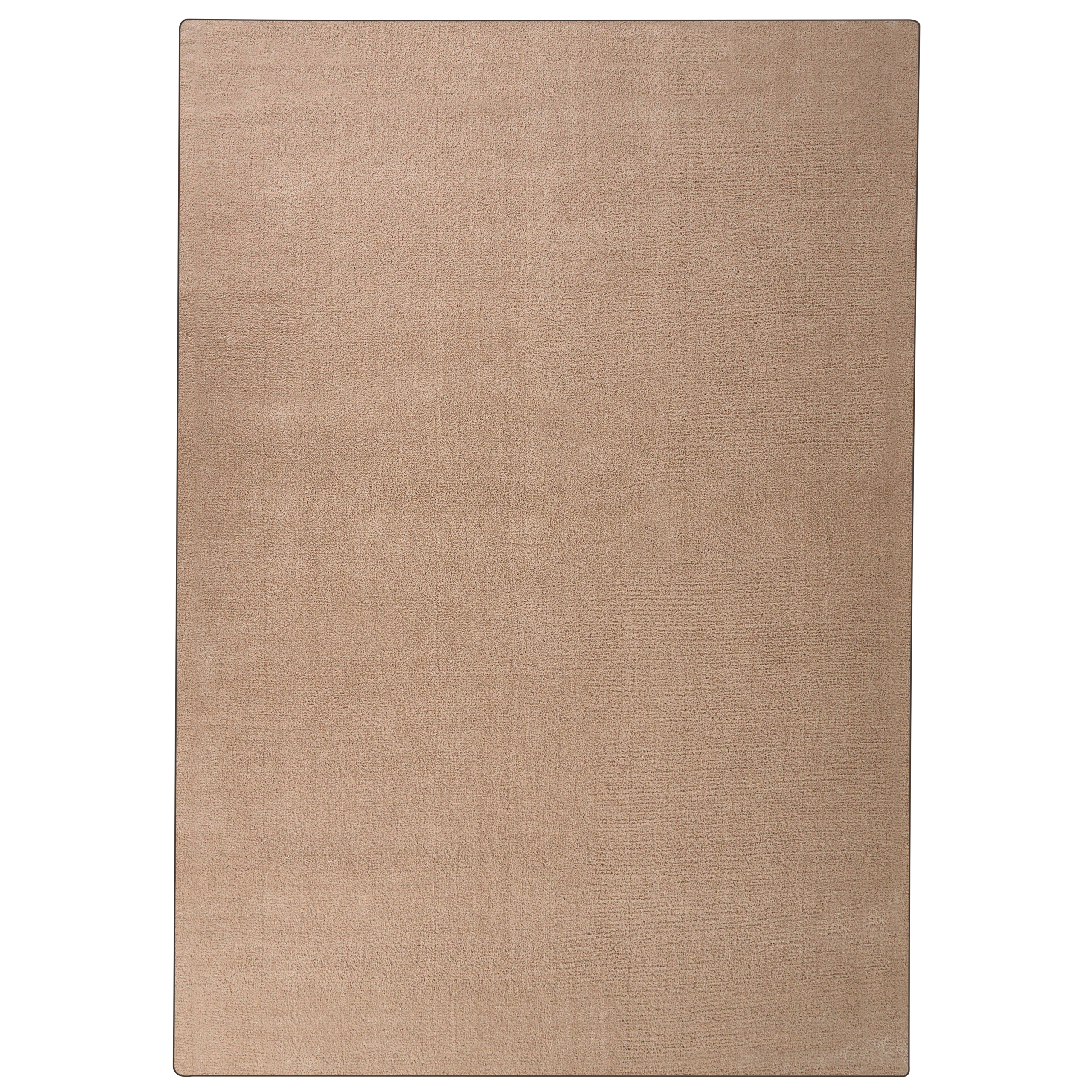 Korkeanukkainen matto DEMRE Tumma beige 140 x 200 cm