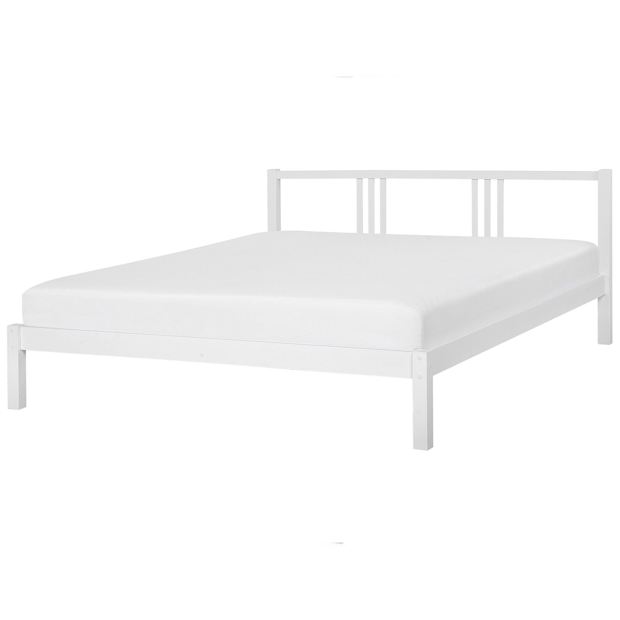 Sänky Mänty VANNES 180 x 200 cm Valkoinen
