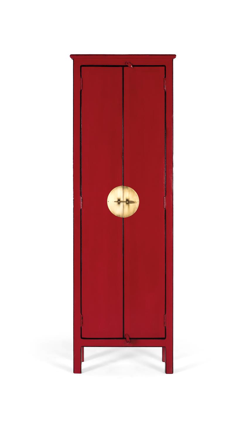 Käsintehty kaksiovinen vaatekaappi mangopuusta