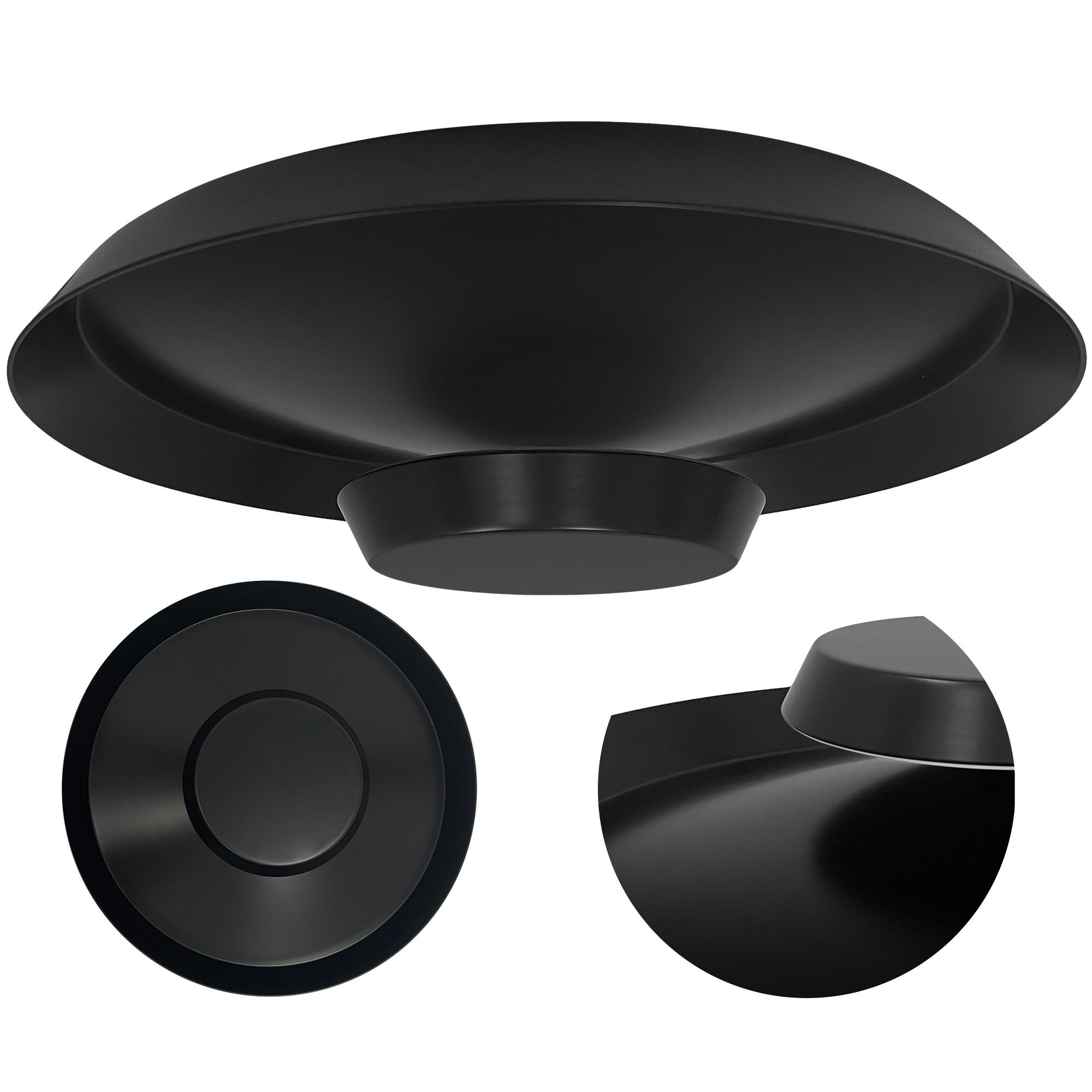 TOOLIGHT kattovalaisin LED APP1461 Musta, 40x40x40cm
