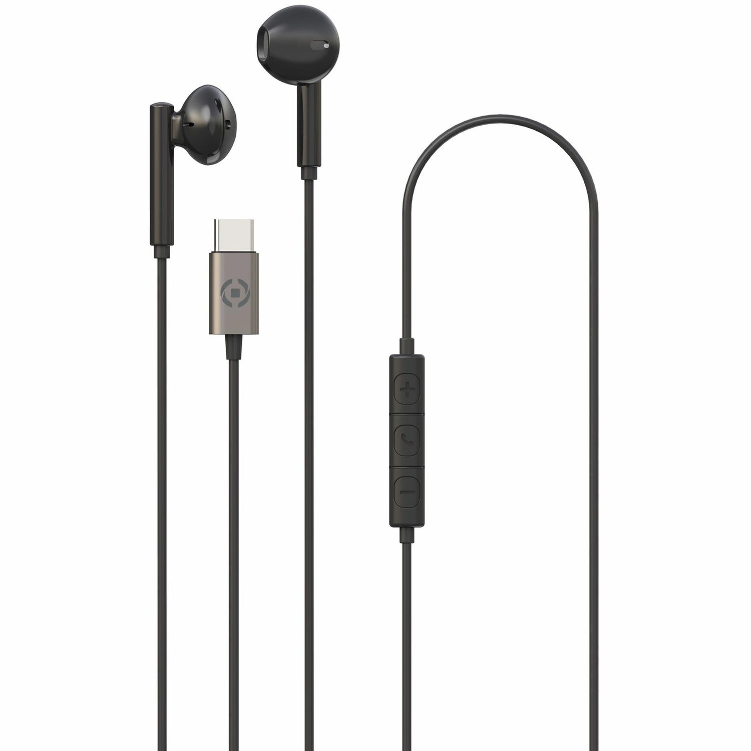 UP1100 Stereokuuloke Drop USB-C Musta
