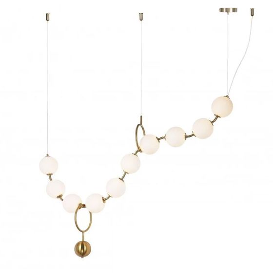 TOOLIGHT riippuva kattovalaisin APP1444-10CP kulta, 12x100x45cm