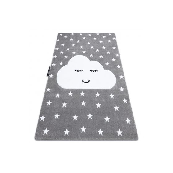 Matto PETIT CLOUD TÄHDET harmaa 80x150 cm
