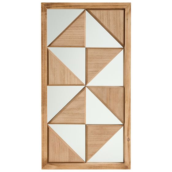 Seinäkoriste HIESVILLE jalokuusi 75 cm Vaaleanruskea