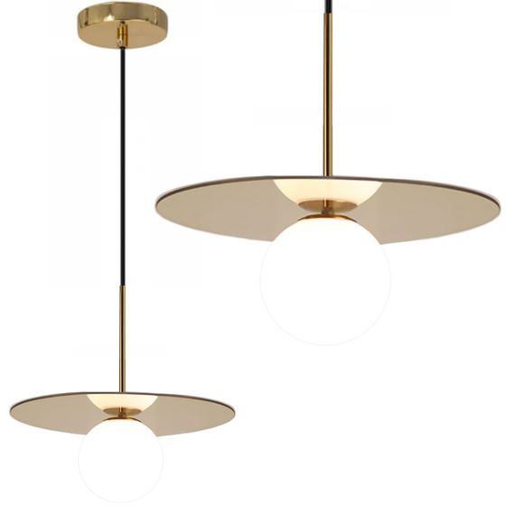 TOOLIGHT riippuva kattovalaisin APP939-1CP kulta, 27x18x72cm