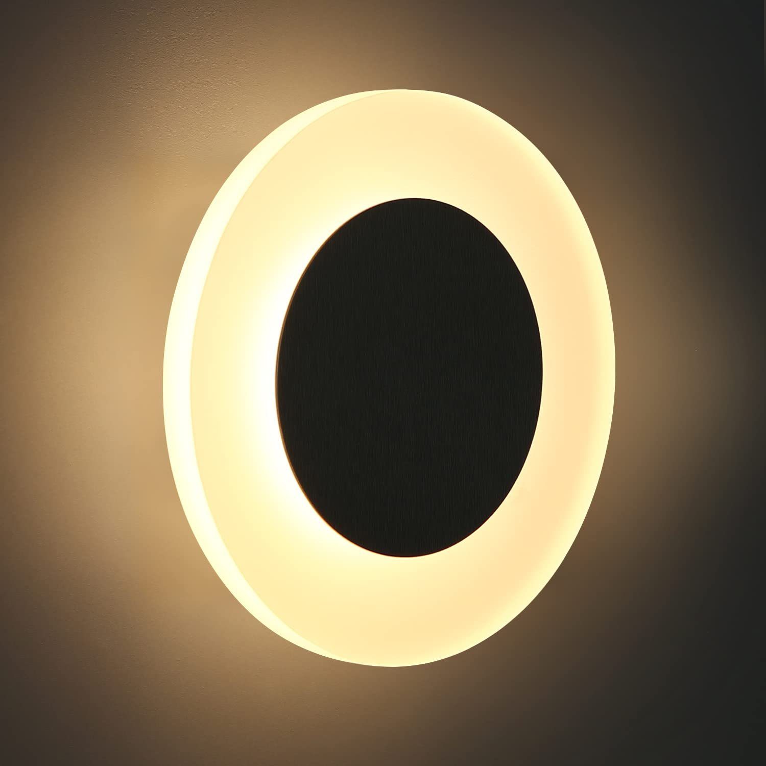NETTLIFE LED-seinävalaisin sisävalaisin olohuoneen valaisin moderni eteisen valaisin 3000K lämmin valkoinen porrasvalaisin