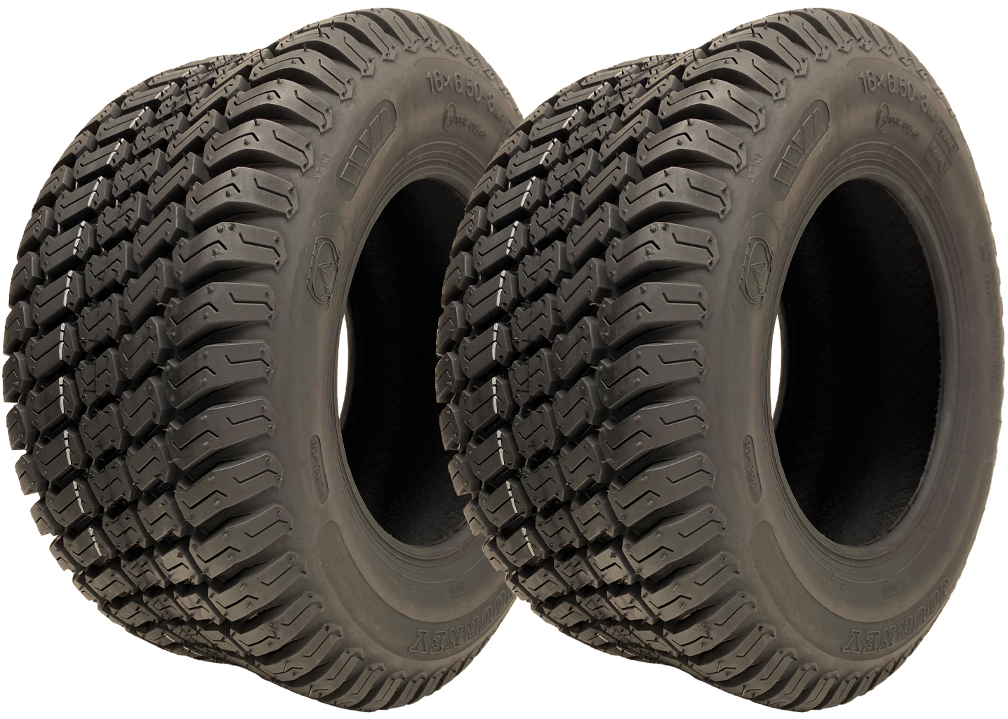 16x6.50-8 ruohonleikkurin renkaat, 4-kerroksiset, nurmikenttäkäyttöön, Wanda P332, tieliikennekelpoiset, kantavuus 280 kg (2 kpl:n sarja)