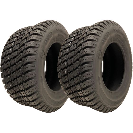 16x6.50-8 ruohonleikkurin renkaat, 4-kerroksiset, nurmikenttäkäyttöön, Wanda P332, tieliikennekelpoiset, kantavuus 280 kg (2 kpl:n sarja)