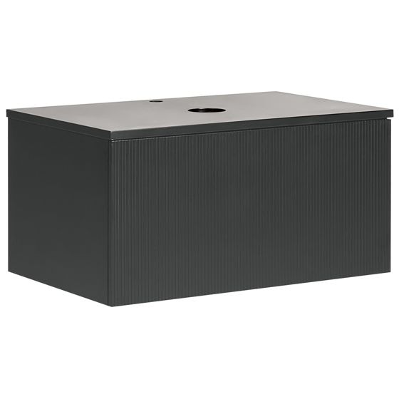 Seinäallaskaappi ALZIRA 80 cm Musta