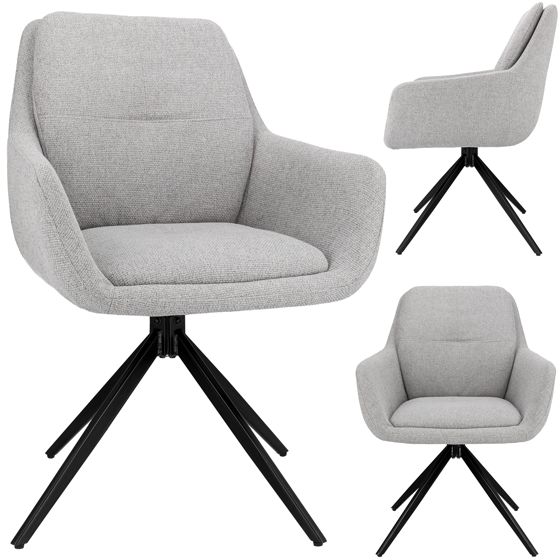 LUCA pyörivä tuoli, harmaa