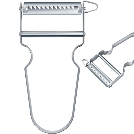 STAR Vihannes- ja hedelmäkuorima Julienne-terällä - Hopea